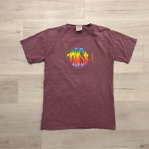 Phish Rainbow Logo t- shirt, purple- size small